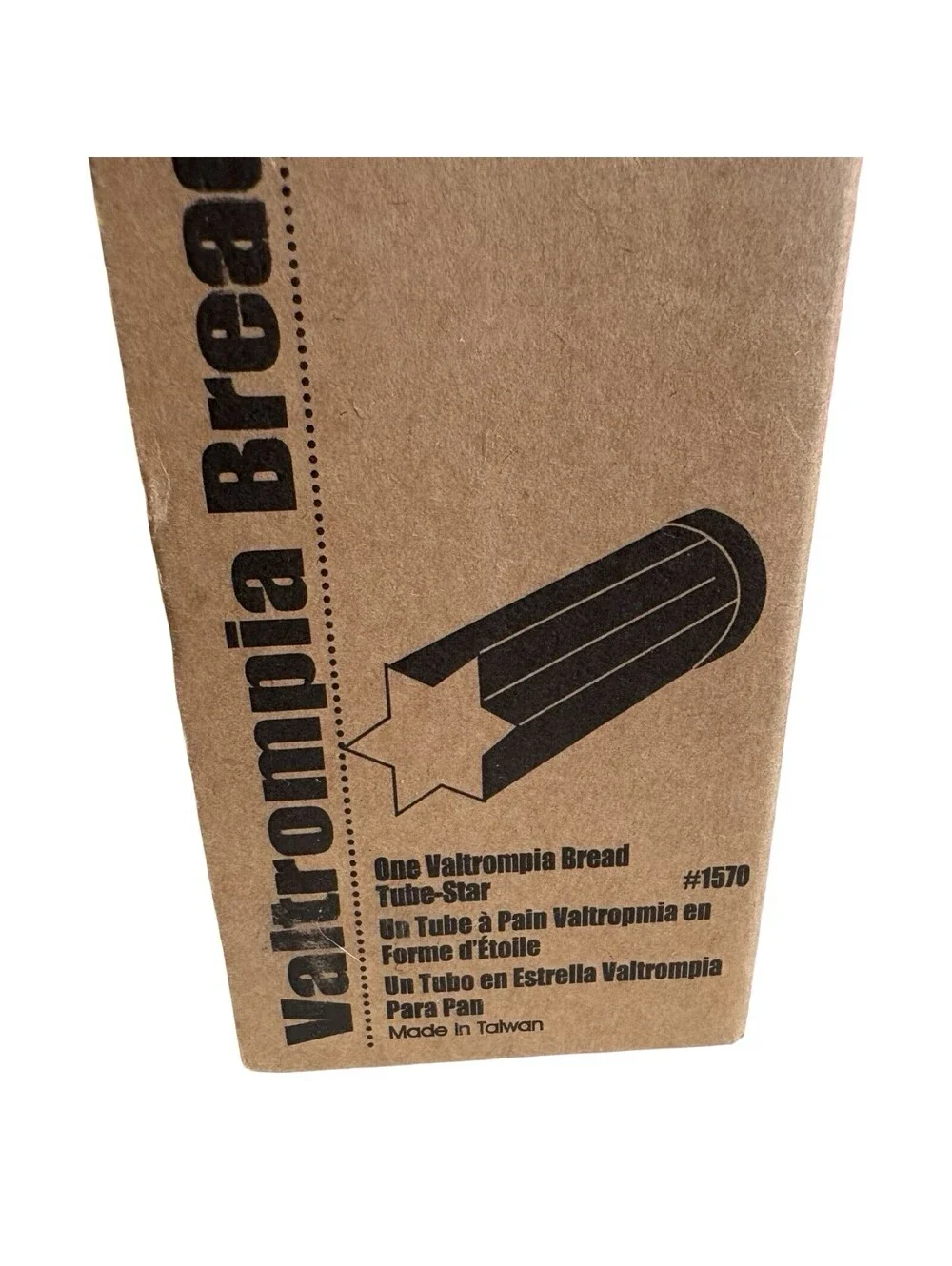 The Pampered Chef Valtrompia Bread Tube Star Shaped #1570 Baking Kitchen Ware